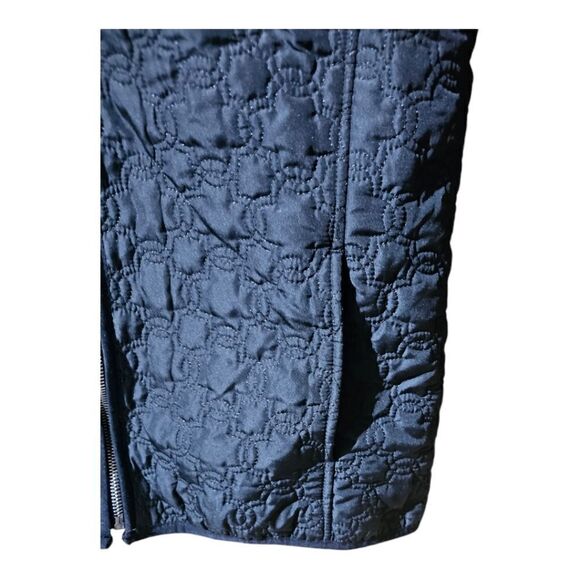 GREAT NORTHWEST INDIGO Black Quilted Vest Jacket - Size Large - Picture 5 of 8
